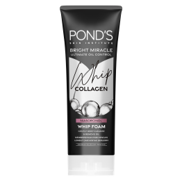 Pond's Bright Miracle Whip Oil Control Collagen Facial Foam 100g